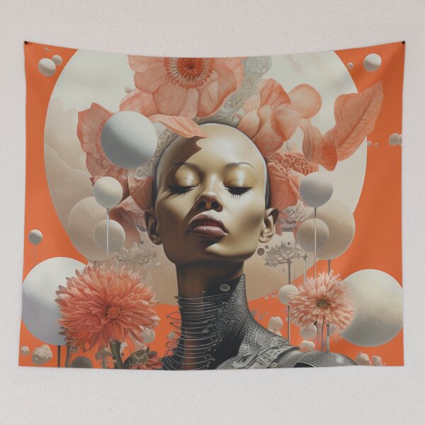 Item preview, Afrofuturism Art designed and sold by MidJourneymen.