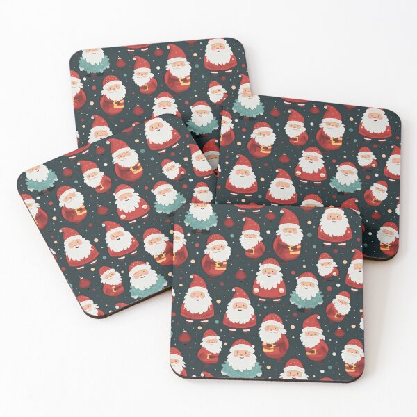 Item preview, Happy santas pattern designed and sold by SmileshareShop.