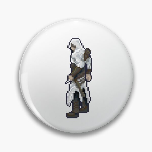 Item preview, Assassins Creed Altair Pixel Art Retro designed and sold by wolfkin-design.