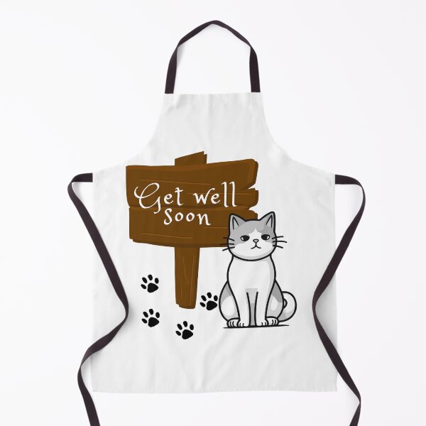 Item preview, get well soon cat,gray cat ill designed and sold by belladesign7.
