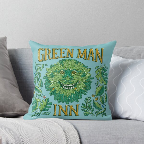 Item preview, Green Man Inn Sign The Wicker Man designed and sold by lizzydeestudio.