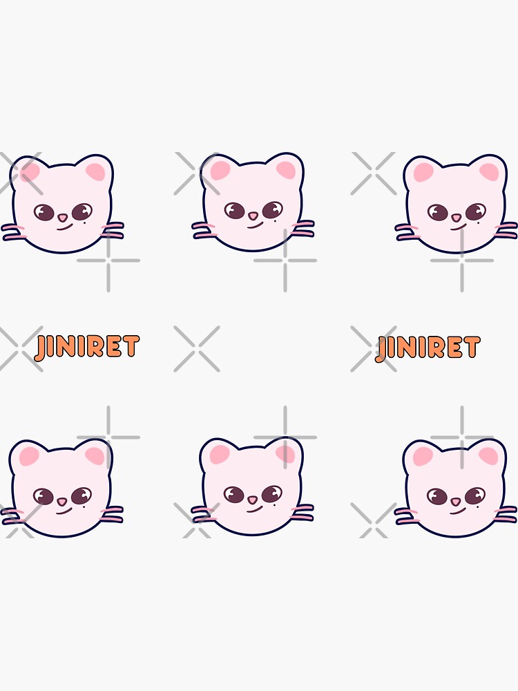 STRAY KIDS (SKZOO) Hyunjin's Character Jiniret 8 Piece Set