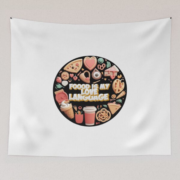 Item preview, Food Is My Love Language: The Way to My Heart Is Through My Stomach designed and sold by bkbh.