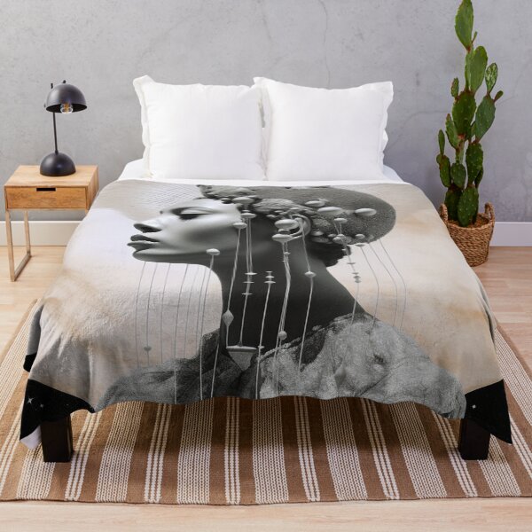 Item preview, Afrofuturism Art designed and sold by MidJourneymen.