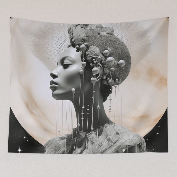 Item preview, Afrofuturism Art designed and sold by MidJourneymen.
