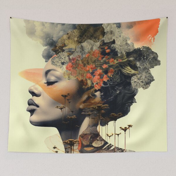 Item preview, Afrofuturism Art designed and sold by MidJourneymen.
