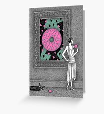 The Deathly Donut Greeting Card