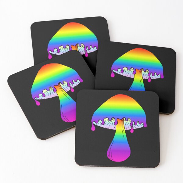 Artikelvorschau, Regenbogenpilz entworfen und verkauft von Pandaerable.