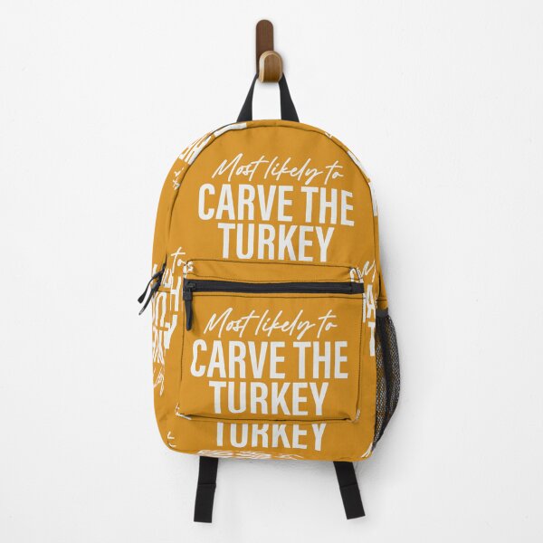 Item preview, Most Likely To Carve The Turkey Thanksgiving Superlatives designed and sold by ArtMeetsPizza.