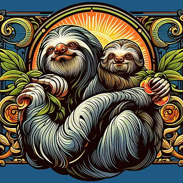 Artwork thumbnail, Simply Sloth by ComputerContent