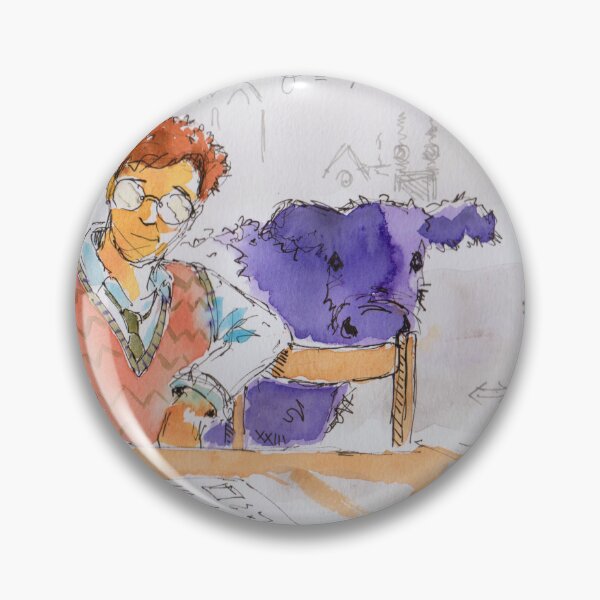 Item preview, Dark Academia Surreal Mathematician Painting designed and sold by MikeJory.