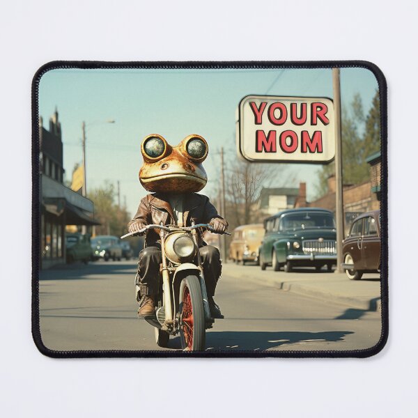 Item preview, Are you going to let this frog talk about your mom this way? designed and sold by sethbdoe.