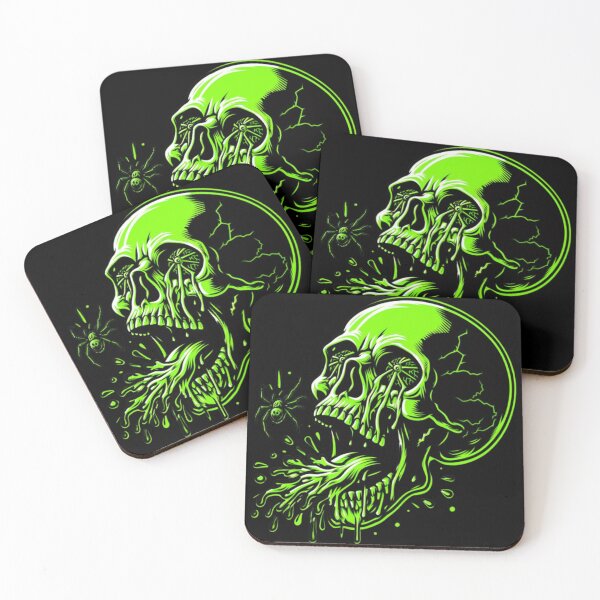 Item preview, Poisonous Skull designed and sold by DigiArteStudio.
