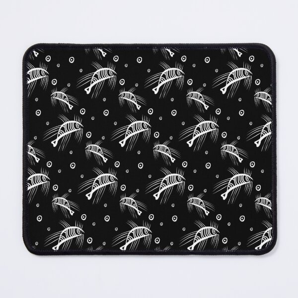 Item preview, Cypriot White Fish Pattern designed and sold by Aeterna Prints.