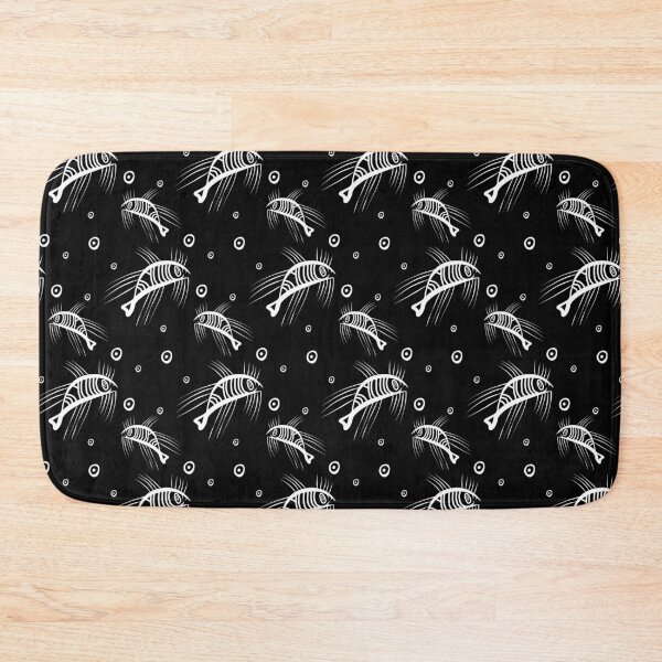 Item preview, Cypriot White Fish Pattern  designed and sold by Aeterna Prints.