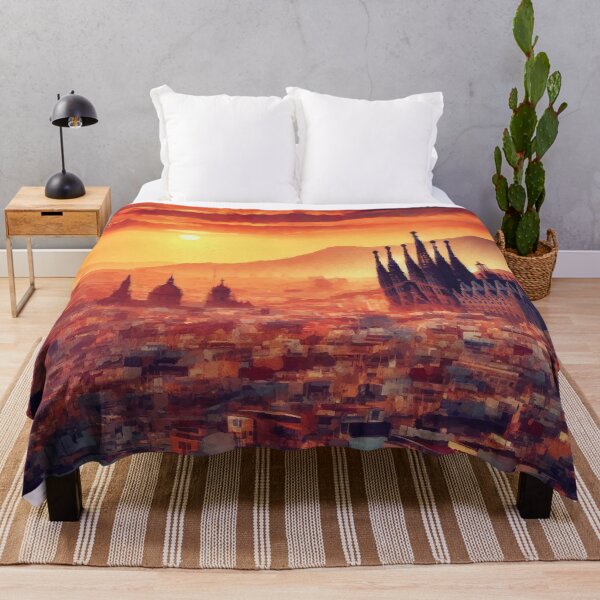 Item preview, Barcelona at Sunset designed and sold by badguyduh.