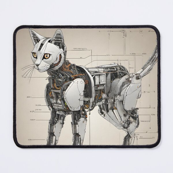 Item preview, Robot Cat 1 Specifications designed and sold by FeatheredWolf.