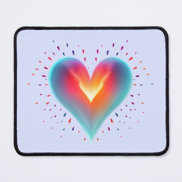 Item preview, Soft, warm colored heart. designed and sold by AiApparel24-art.