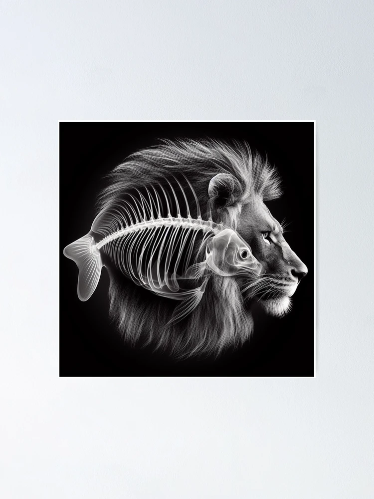 Thumbnail 1 of 3, Poster, The Fish Within designed and sold by ComputerContent.