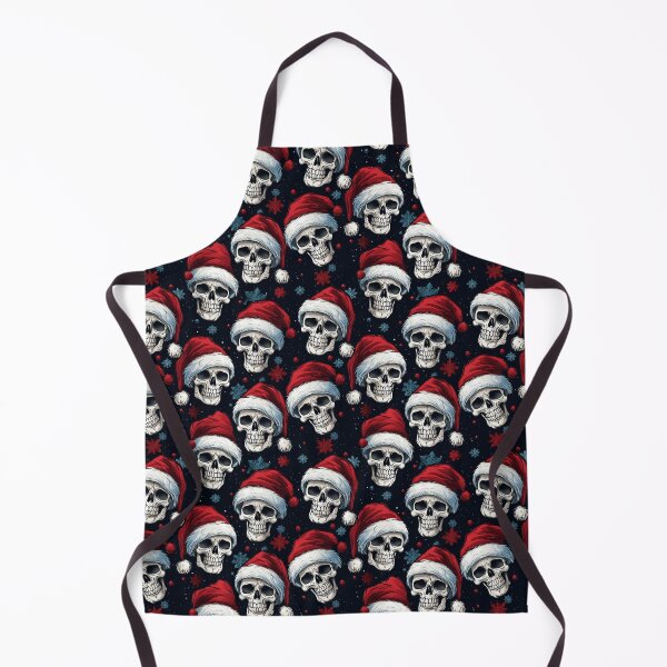 Item preview, Gothic Christmas Skull designed and sold by NuttyCottage.