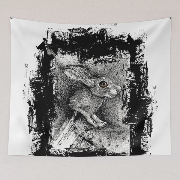 Item preview, rabbit, artistic drawing designed and sold by Marcin Glawdel.