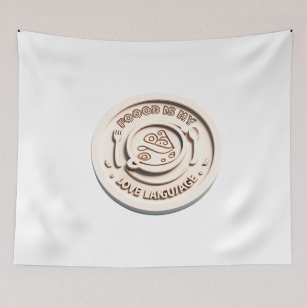 Item preview, Food Is My Love Language!! The Way to My Heart Is Through My Stomach designed and sold by bkbh.