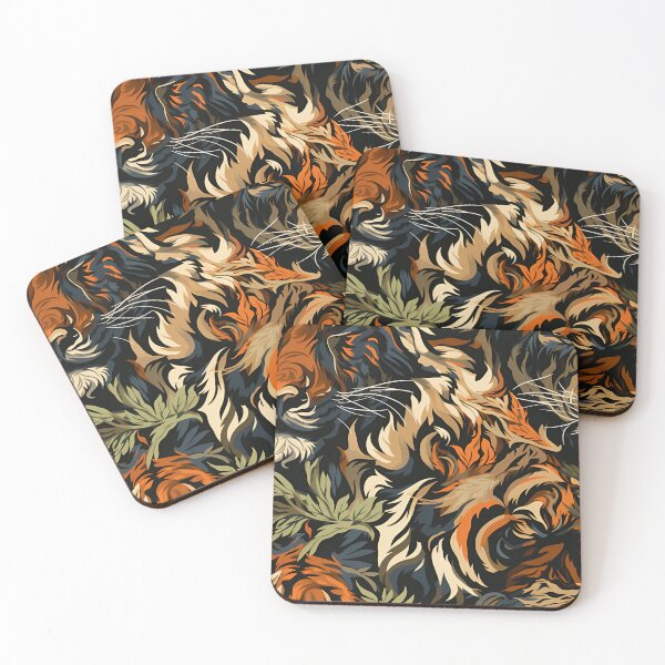 Item preview, Jungle Tiger Pattern designed and sold by Drewkm.