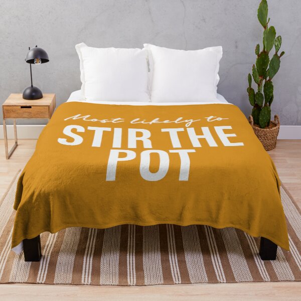Item preview, Most Likely To Stir The Pot Thanksgiving Superlatives designed and sold by ArtMeetsPizza.