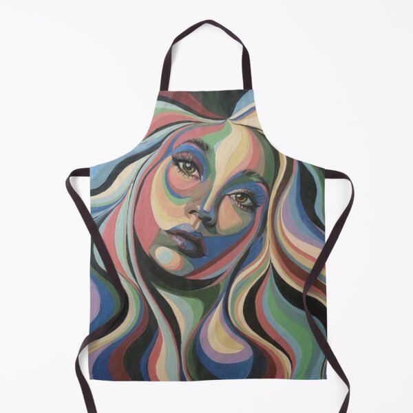 Item preview, Abstract Art Face Painting designed and sold by FashionIam.