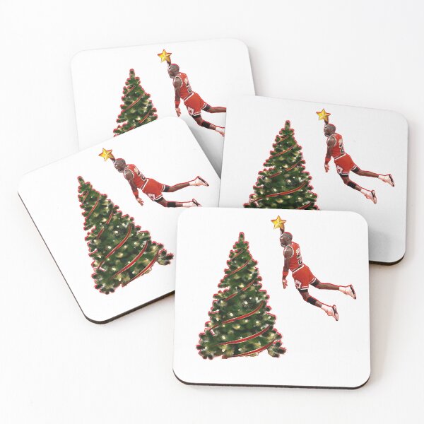 Item preview, Jordan dunking on Christmas tree designed and sold by wonderscrafts.