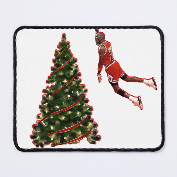Item preview, Jordan dunking on Christmas tree designed and sold by wonderscrafts.