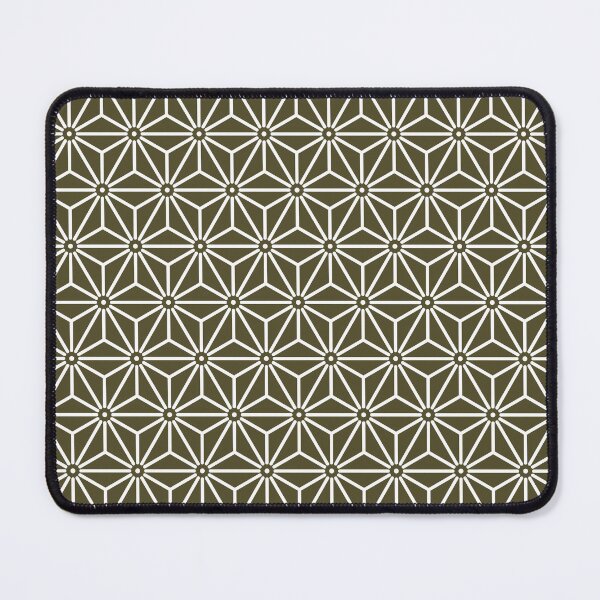 Item preview, Oriental Green Matsuba Asanoha Japan Pattern designed and sold by Digital Homestead.