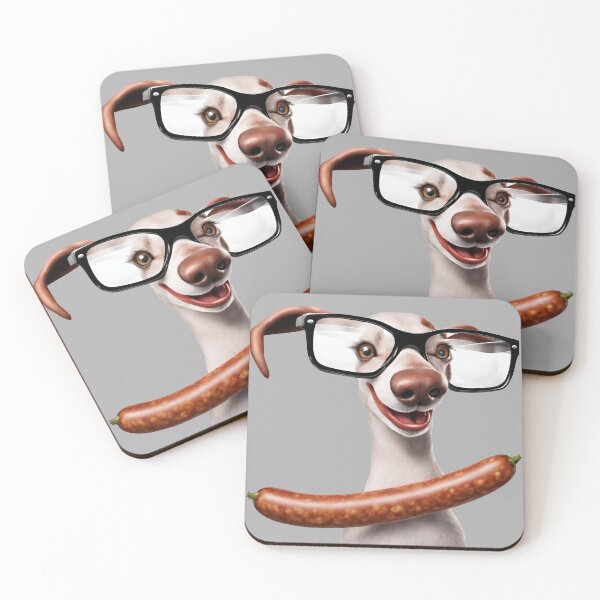 Item preview, Dog with sausage designed and sold by StyleSketch.