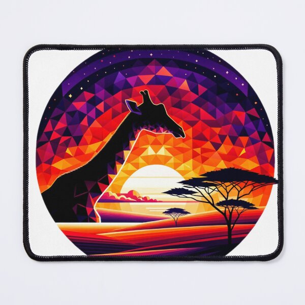 Item preview, giraffe designed and sold by FarbenFabel.