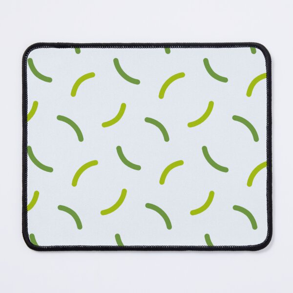 Item preview, Lime Olive Green White Arc Line Wave Circle Curve Mustache Satellite Plate Happy Geometric Pattern  designed and sold by PenguinForests.