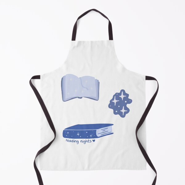 Item preview, magical blue book set with stars designed and sold by loulou-artifex.
