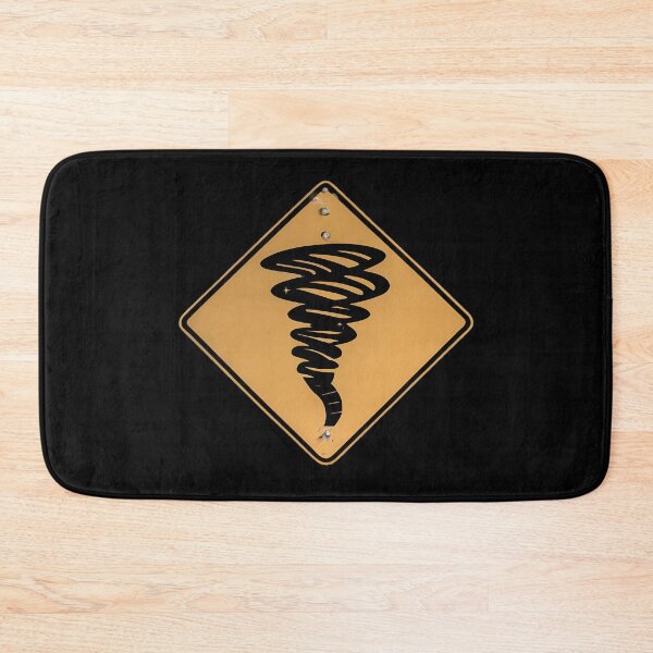 Item preview, Tornado Warning Road Sign designed and sold by FlexYourMind.
