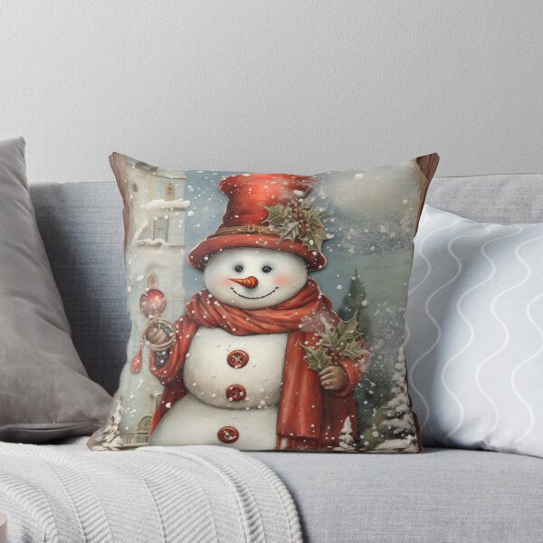 Item preview, Vintage Christmas Snowman designed and sold by Juliascutecornr.