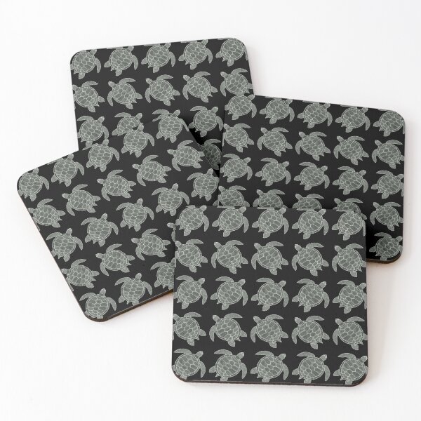 Item preview, Tortuga (patrón negro) designed and sold by 13mtm80-Designs.