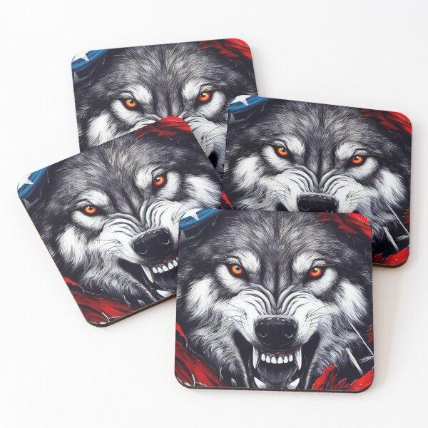 Item preview, American Wolf Design 1 designed and sold by Mark Cannon.