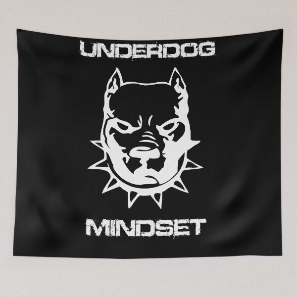 Item preview, Underdog Mindset designed and sold by snailsdevil.