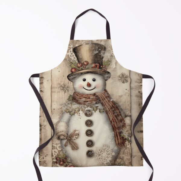 Item preview, Vintage Christmas Snowman 2 designed and sold by Juliascutecornr.
