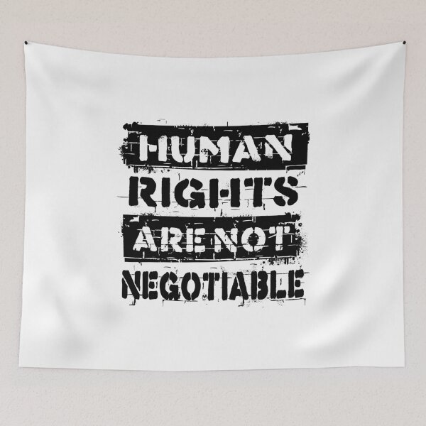 Item preview, Human rights are not negotiable designed and sold by HandicraftArt.