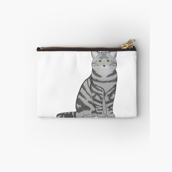 Item preview, British shorthair silver tabby  designed and sold by Cynthiaetal.