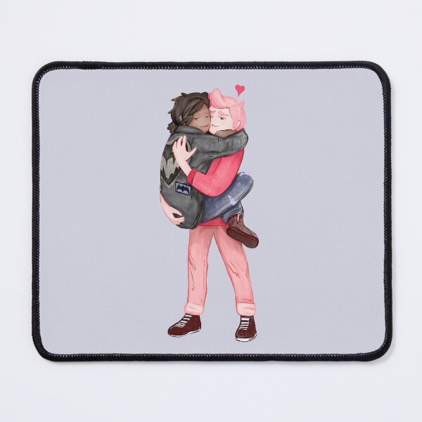 Item preview, With Gary Prince and Marshall Lee .. it's cuddle time! Adventure Time / Fionna and Cake fan art designed and sold by Lavinia Knight.