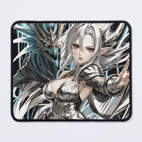 Item preview, Anime girl and her dragon designed and sold by NoP-Store.