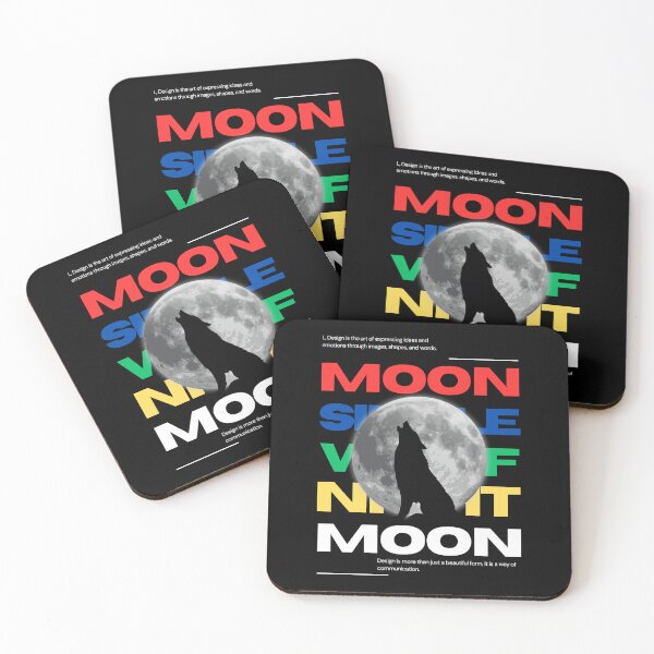 Item preview, The moon and the wolf  designed and sold by Shopbyayoyb.