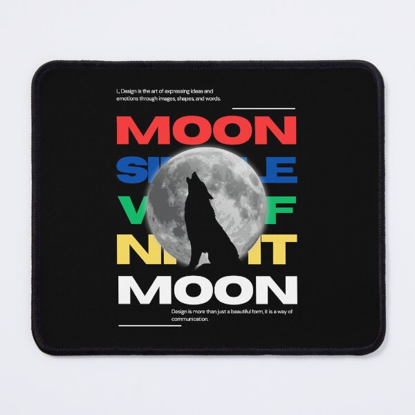 Item preview, The moon and the wolf designed and sold by Shopbyayoyb.