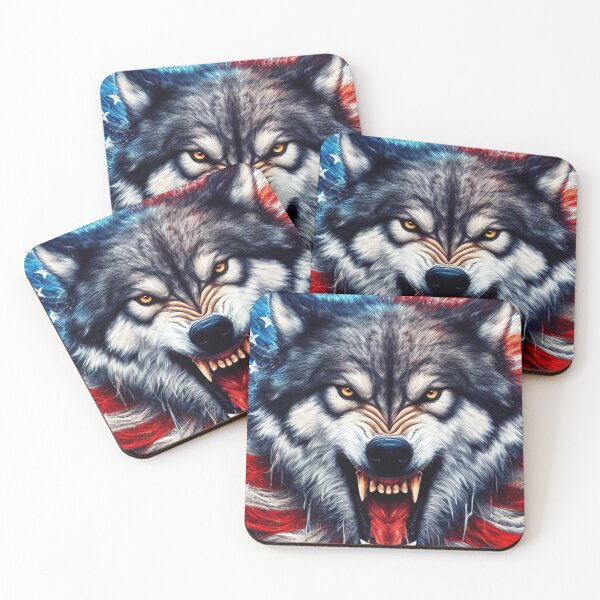 Item preview, American Wolf Design 2 designed and sold by Mark Cannon.