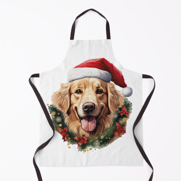 Item preview, Golden Retriever Christmas designed and sold by Arthoughts.